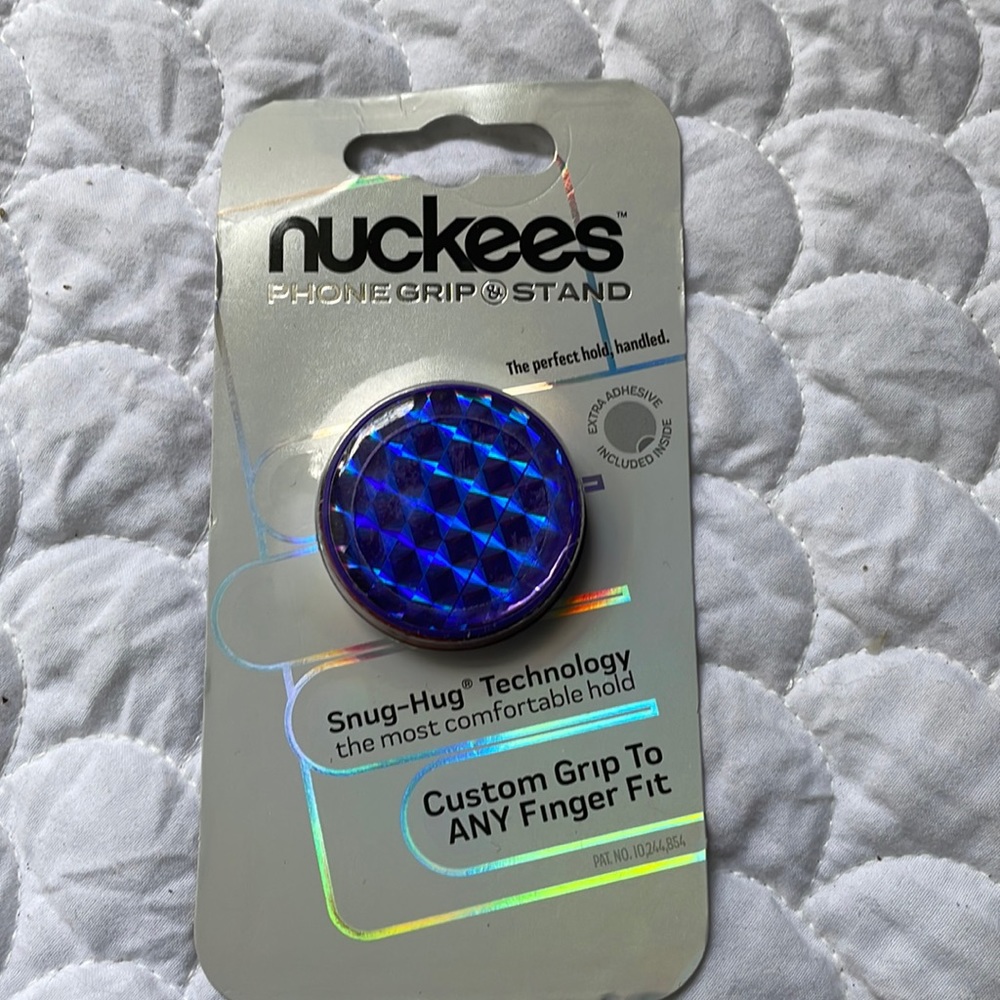 Nuckees phone grip and stand